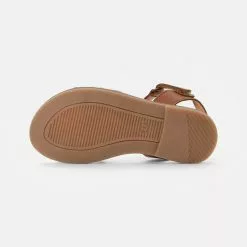 Friboo LEATHER SANDALS - Riemensandalette - Cognac, Kinder -Friboo Schuhe Geschaft a7a1a62286104286bfc2dfa888d95c67