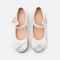 Friboo Riemchenballerina - White, Kinder 11 Friboo Riemchenballerina - White, Kinder -Friboo Schuhe Geschaft ac9e0d6209bd43b684d7cd59cb5fa127