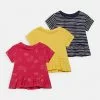 Friboo PEPLUM HEM TEE 3 PACK - T-Shirt Print - Red / Yellow /blue, Kinder -Friboo Schuhe Geschaft aca65ce28f41411c90b9ae9ac3a3bf0a
