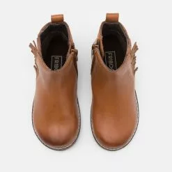 Friboo LEATHER - Stiefelette - Cognac, Kinder -Friboo Schuhe Geschaft b269a4fe24364e0196aff34e9f0d390d
