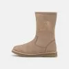 Friboo LEATHER - Snowboot/Winterstiefel - Taupe, Kinder -Friboo Schuhe Geschaft b372b7ca34dc491f9ede4bce04d155e8