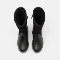 Friboo LEATHER - Stiefel - Black, Kinder -Friboo Schuhe Geschaft b416c0ce1fdf4741976d7585af6846d9