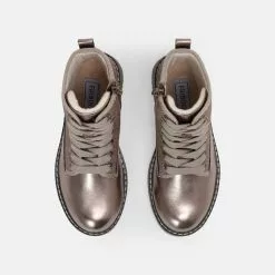 Friboo Schnürstiefelette - Bronze, Kinder -Friboo Schuhe Geschaft b4dfce5f9e6a499a93df62b8a0936788