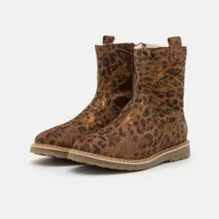 Friboo LEATHER - Stiefelette - Bronze, Kinder -Friboo Schuhe Geschaft b55e8595832d4925a643a380dd40e7c7