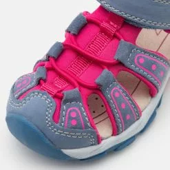 Friboo LEATHER - Trekkingsandale - Dark Blue, Kinder -Friboo Schuhe Geschaft b7d6bd07a8b14528a3d0a9b415b844ae