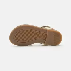 Friboo LEATHER - Riemensandalette - Gold, Kinder -Friboo Schuhe Geschaft baf177859be048c0a4aa7ff39b4b7028