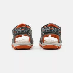 Friboo LEATHER - Trekkingsandale - Dark Grey, Kinder -Friboo Schuhe Geschaft bc4c88f92e944ed88d736d4592644fd8