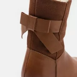 Friboo LEATHER - Stiefel - Cognac, Kinder -Friboo Schuhe Geschaft bfbedf8ea6e149f8812a87ad4ffc72dd