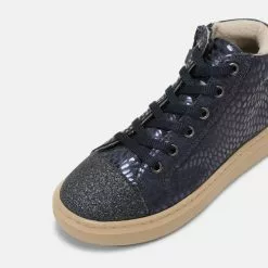 Friboo LEATHER - Sneaker Low - Dark Blue, Kinder -Friboo Schuhe Geschaft bfd280b60eda4450bcaa1cd8e1167ad9