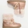 Friboo Schnürstiefelette - Rose Gold, Kinder
