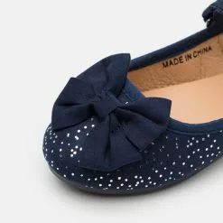 Friboo Riemchenballerina - Dark Blue, Kinder -Friboo Schuhe Geschaft cd4bfec30858428b8d8cae14ed25fee7