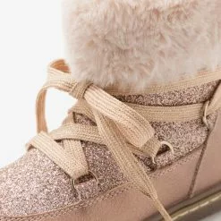 Friboo Schnürstiefelette - Rose Gold, Kinder -Friboo Schuhe Geschaft d6e9d9dac1564d749400f37a5ba05f3f