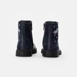 Friboo LEATHER BOOTIES - Stiefelette - Dark Grey, Kinder -Friboo Schuhe Geschaft d8f81f59761945b7890577cce80fc955