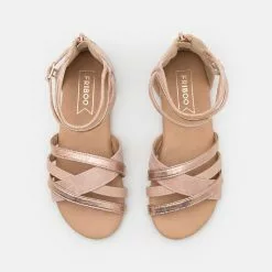 Friboo Riemensandalette - Rose Gold-coloured, Kinder -Friboo Schuhe Geschaft db170605485e4ef782726d96762ed5db