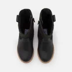 Friboo Cowboy-/Bikerboot - Black, Kinder -Friboo Schuhe Geschaft dd11599cb1b74311acdcdcce9591dcbe