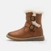 Friboo LEATHER - Stiefelette - Cognac, Kinder -Friboo Schuhe Geschaft dd5d04d25b4f4552b2fdd0132fb91300