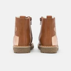 Friboo LEATHER - Stiefelette - Cognac, Kinder -Friboo Schuhe Geschaft e001702707344ca78892c81fe95ba572