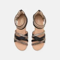 Friboo Riemensandalette - Black, Kinder -Friboo Schuhe Geschaft e1fbcdb140034dec8d0ff6b74baeed69