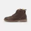 Friboo Schnürstiefelette - Dark Brown, Kinder -Friboo Schuhe Geschaft e272427646dd45ca83cc49d1e1f51ff3