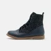 Friboo Schnürstiefelette - Dark Blue, Kinder -Friboo Schuhe Geschaft e714b0ee825a4faf8787bbbb42424804
