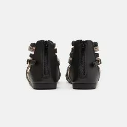 Friboo Riemensandalette - Black, Kinder -Friboo Schuhe Geschaft f06b43bb410e41ab8c8860f12fb8a40b