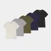 Friboo 5 PACK BASIC BOY TEE - T-Shirt Basic - Multi-coloured, Kinder -Friboo Schuhe Geschaft f0f1b5ea1db342c0b31fe14b0f9ddd1d