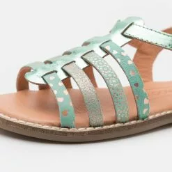 Friboo LEATHER - Riemensandalette - Mint, Kinder -Friboo Schuhe Geschaft f5d40926e3f44c68927b30283befbdca
