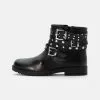 Friboo LEATHER BOOTIES - Cowboy-/Bikerstiefelette - Black, Kinder 2 Friboo LEATHER BOOTIES - Cowboy-/Bikerstiefelette - Black, Kinder -Friboo Schuhe Geschaft fb963ba87e5940a0903ff4b044e9f48a