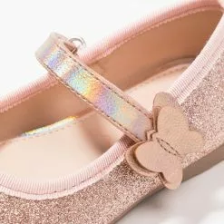 Friboo Riemchenballerina - Rose Gold, Kinder -Friboo Schuhe Geschaft fcd6ae7cd330439dbc27d9d8e8775262